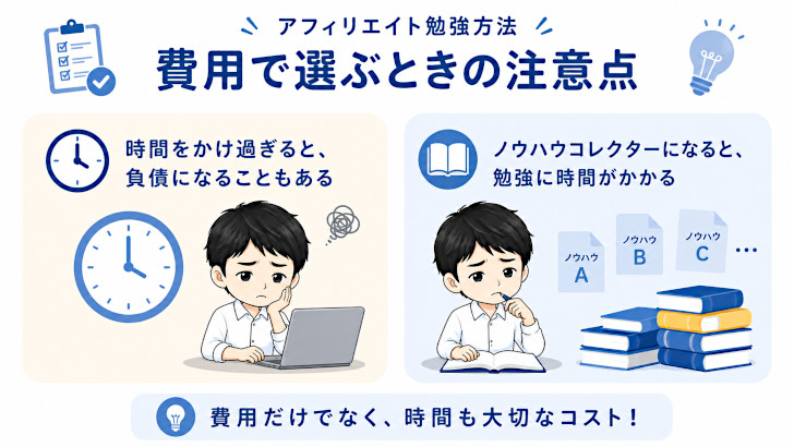 費用で選ぶときの注意点