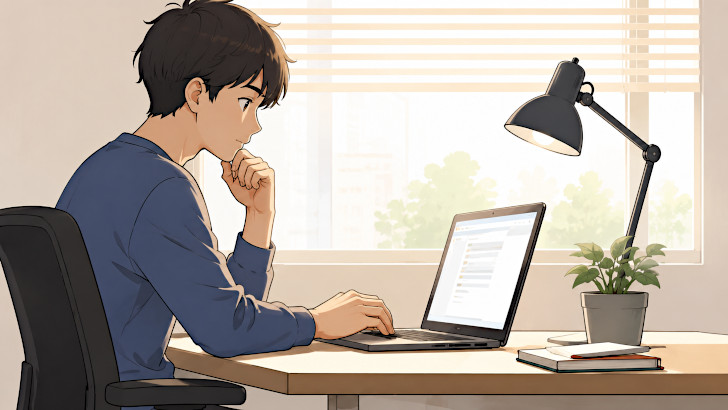 ブログの勉強をする人